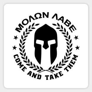 Mod.29 Molon Labe Greek Spartan Magnet